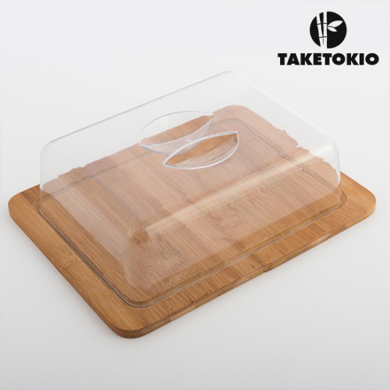 TakeTokio Bamboo Cheese Dish