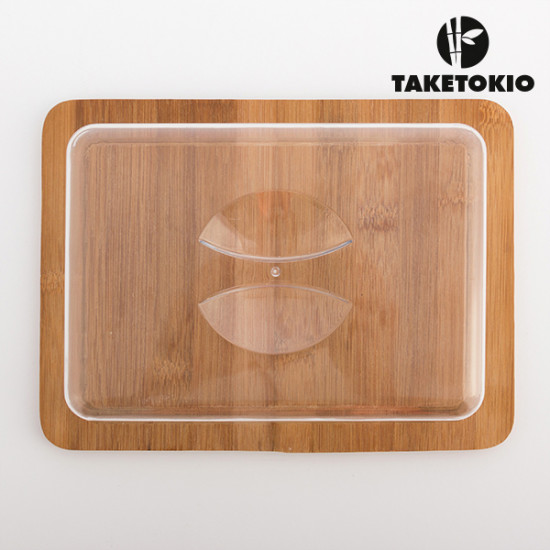 TakeTokio Bamboo Cheese Dish